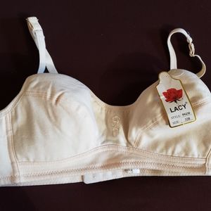 Soft cotton Bra women's bra size 32B cream color